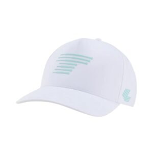 GORRA TORQUE LA PAZ WHITE/SEA GREEN